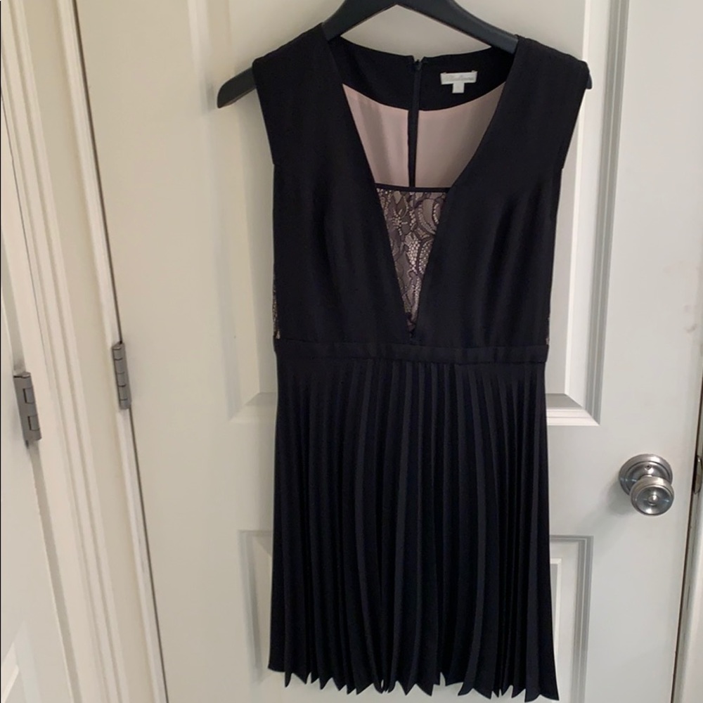 Shoshanna Black Lace Dress